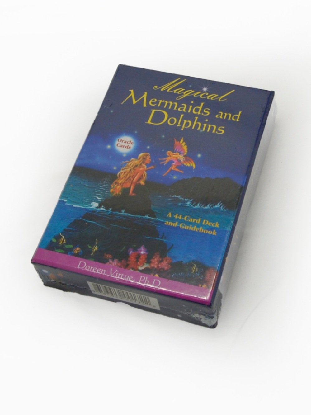Vintage Magical Mermaids Dolphins Oracle Doreen Virtue 44 Card Guidebook SEALED